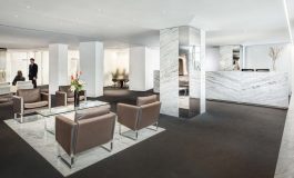 Wiley Interior of a corporate office building by Harvey Cleary Construction